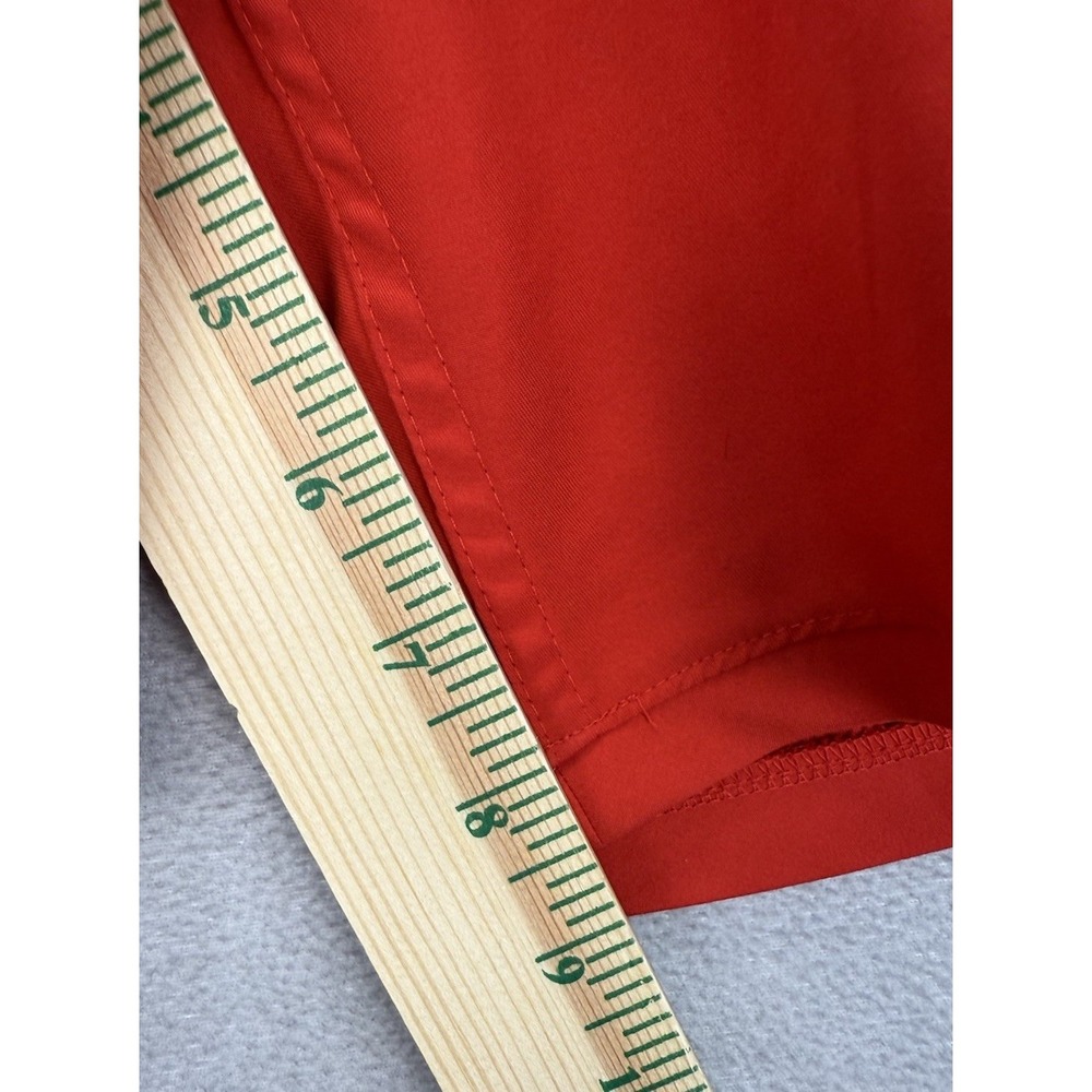 Under Armour Heatgear Men's Sz 36 Red Logo Zip Pockets Boardshorts Swim Trunks - Picture 5 of 8